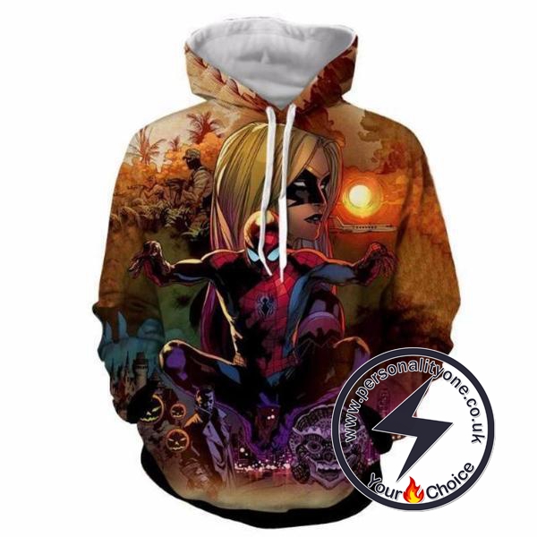 SPIDERMAN ActionWebbed 3D Hoodies - ZIP UP - SPIDERMAN 3D